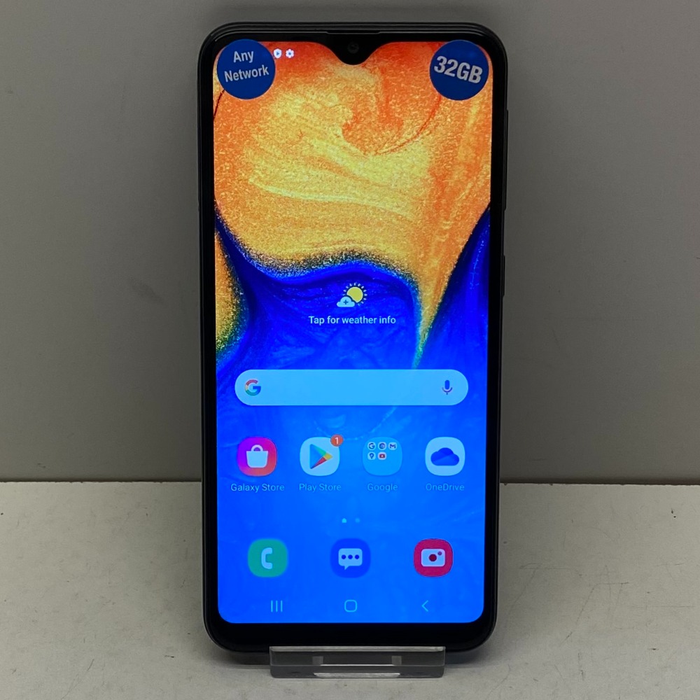 Pre-owned Samsung Galaxy A20e Unlocked Model SM-A202F/DS 32GB Dual SIM ...